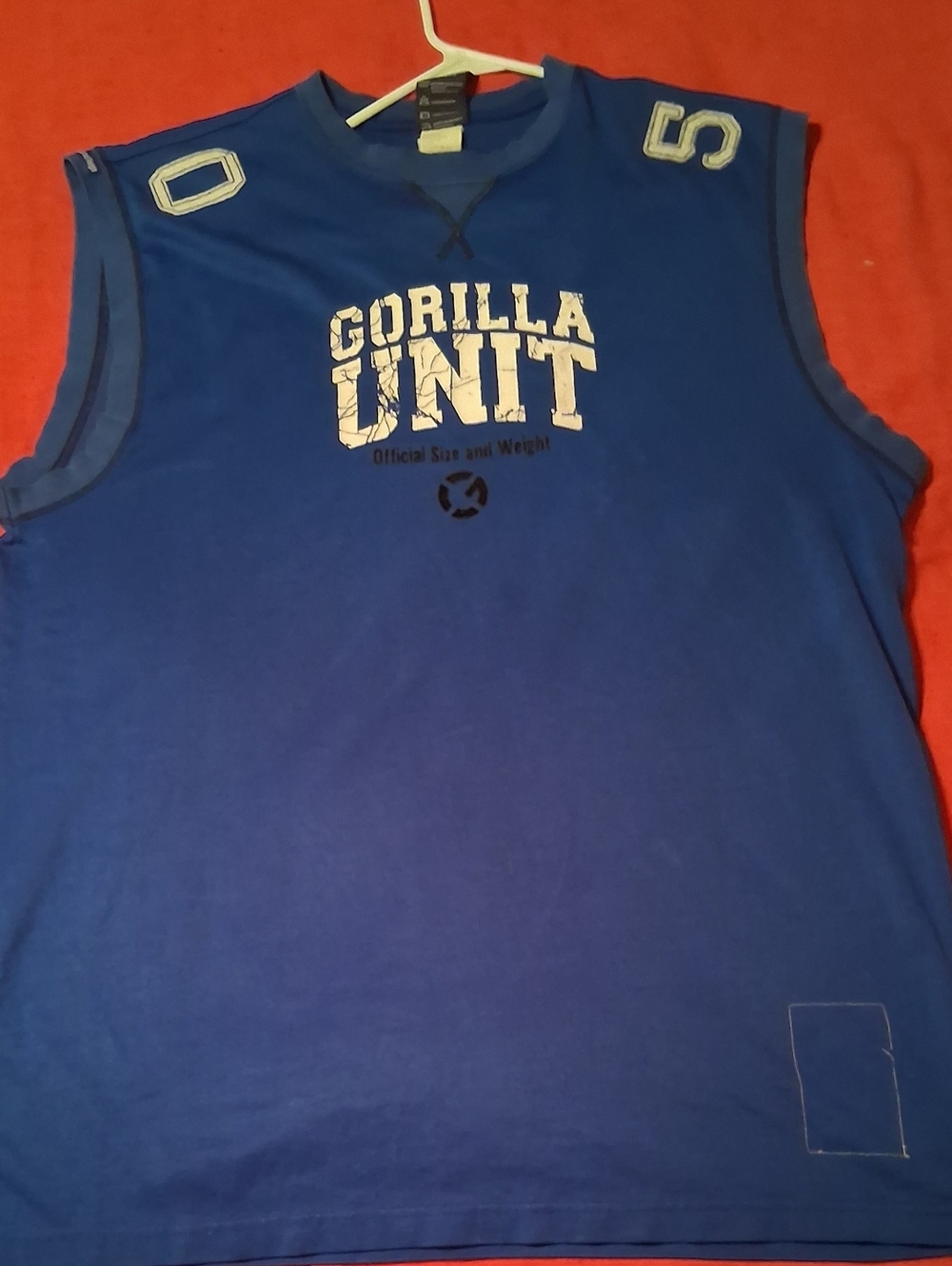 50 Cent "G-Unit" "GORILLA Unit" 2xl Rare Vintage Jersey Y2k